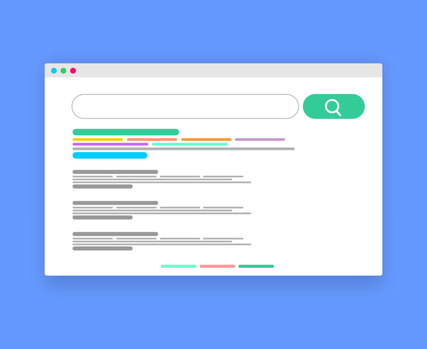 Free seo search engine optimization google illustration